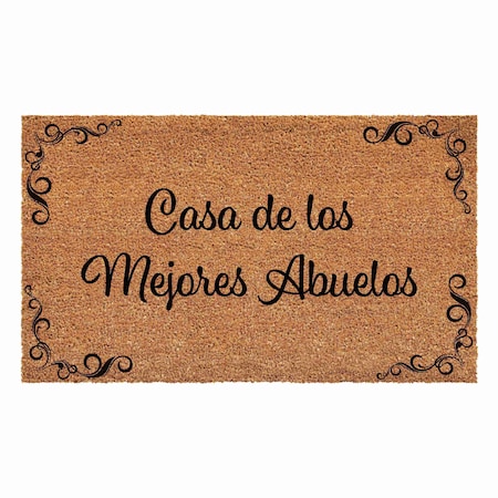 Calloway Mills Doormat, Coir/Vinyl, 17 in W x 29 in L 111671729